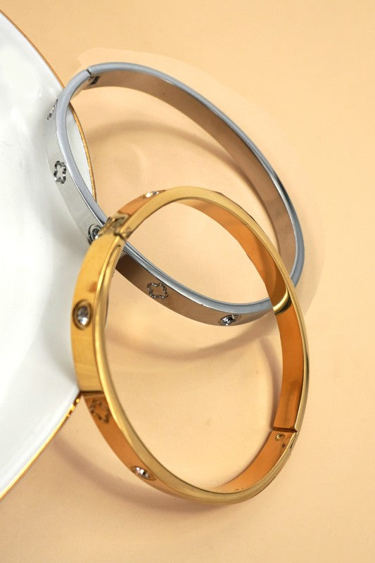 Luxe Lock Bangle